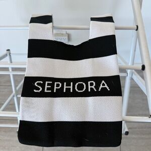 Limited edition knitted Sephora shopper mini